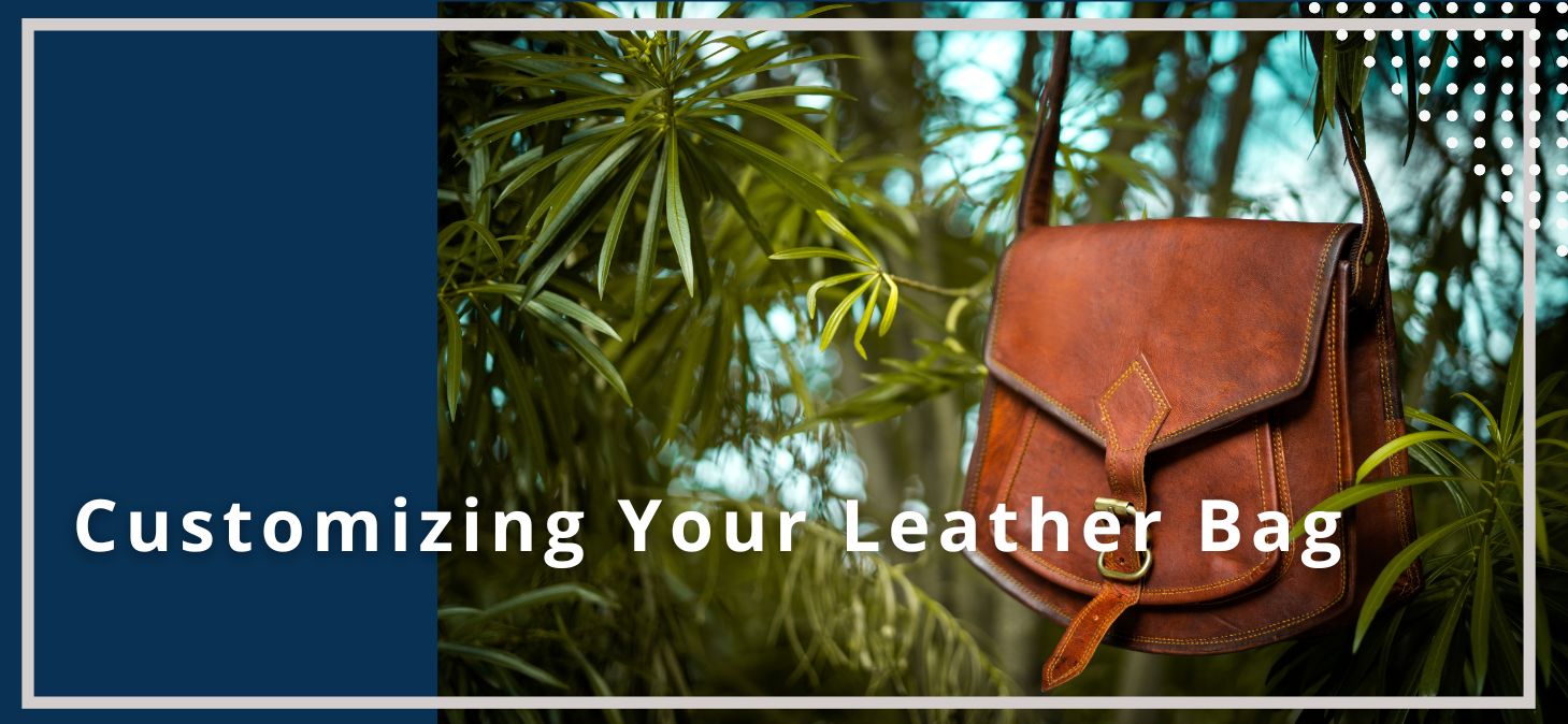 Personalized Elephant Leather Handbag