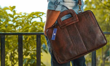 Leather Bags and Leather Diaries Collection - Anuent