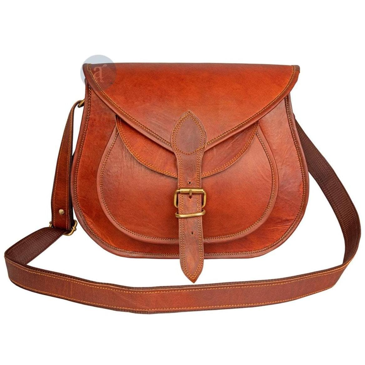 2 Quality Leather Adjustable Slide Convertible Cross Body Bag