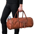 Man Carrying The Expedition Duffle By The Top Handles